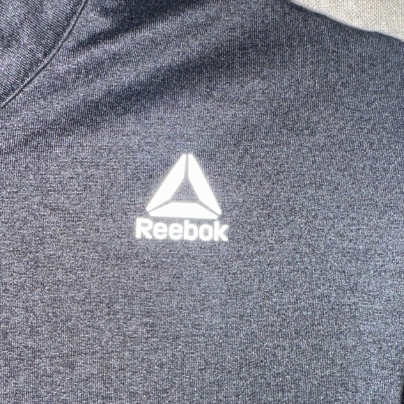 Reebok Dark Gray Pullover with Logo - Picture 2 of 5